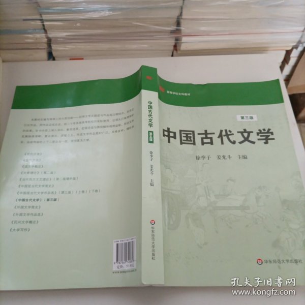 高等学校文科教材：中国古代文学（第3版）