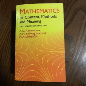 Mathematics：Its Content, Methods and Meaning