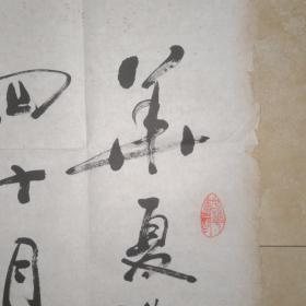 江西书协顾问陈兰洲行书:自作参观邓小平故居诗一首