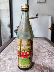 八十年代广东佛山冯了性风湿跌打药酒瓶