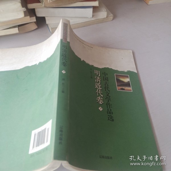 中国古代文学作品选——明清近代卷