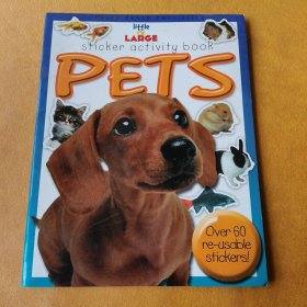 Little and Large Sticker Activity Book: Pets