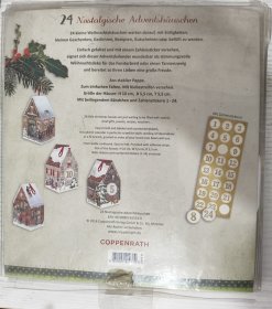 24 Nostalgische Adventshäuschen德语