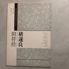 历代经典碑帖临习大全：褚遂良阴符经（8架）