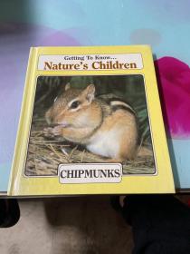 Nature’s children:chipmunk（大自然的孩子：花鼠）英文原版