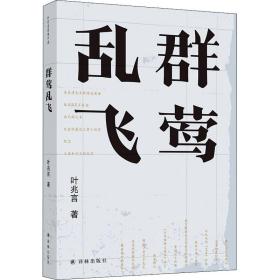 群莺乱飞/叶兆言经典作品（叶兆言文学回忆录，回忆文学世家与前辈作家的交往）