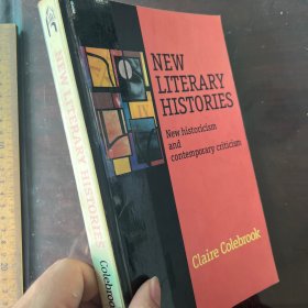 New literary histories New historicism and contemporary criticism 新历史主义和当代批评 英文原版