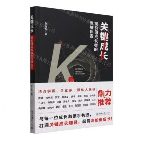 關(guān)鍵成長(高價值成長者的思維體系)