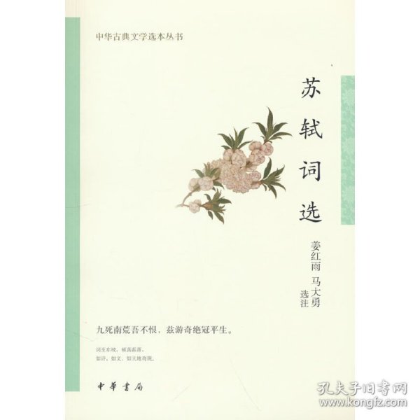 苏轼词选（中华古典文学选本丛书）