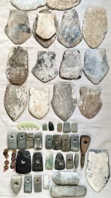 红山文化 石斧 石器 保真到代