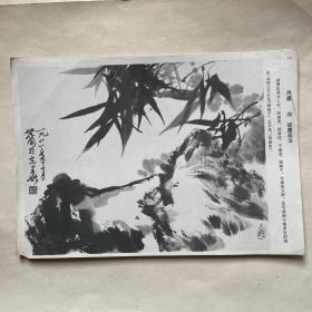 写意花鸟画技法 散页（用墨 四 破墨画法）