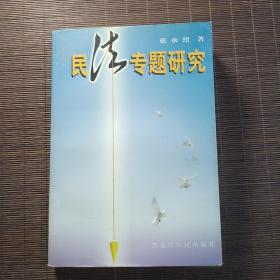 民法專(zhuān)題研究