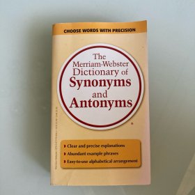 The Merriam-Webster Dictionary of Synonyms and Antonyms