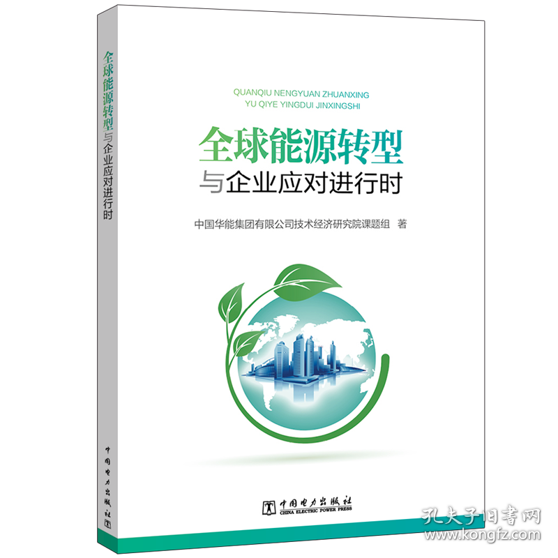 全球能源转型与企业应对进行时中国华能集团有限公司技术经济研究院课题组中国电力出版社