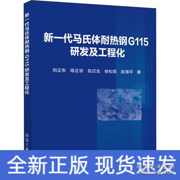 新一代马氏体耐热钢G115研发及工程化