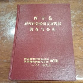 西吉县农村社会经济发展现状调查与分析