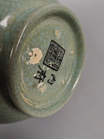 旧藏汝窑瓶