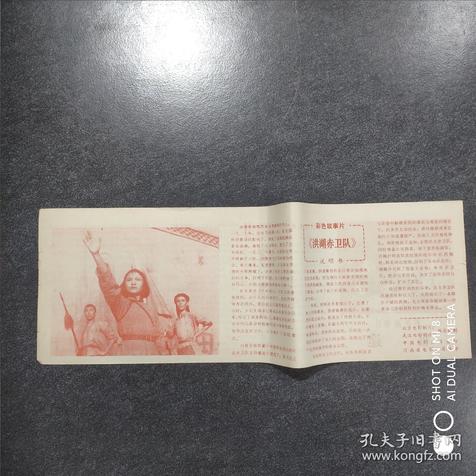 《洪湖赤卫队》和《征途》说明书