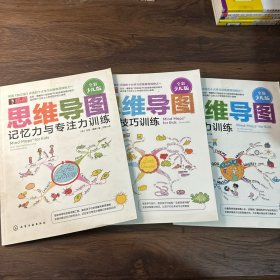 思维导图(全彩少儿版):学习力训练、学习技巧训练 、 记忆力与专注力训练 3册