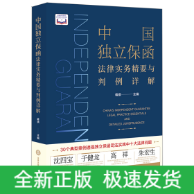 中国独立保函法律实务精要与判例详解/德衡律师集团业务团队系列丛书