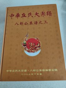 新8 中华丘氏大宗谱 八郎公系谱之三厚本内容完整