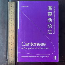Cantonese :A comprehensive Grammar 广东话语法 英文原版