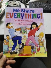 英文原版 WE SHARE WVERYTHING！