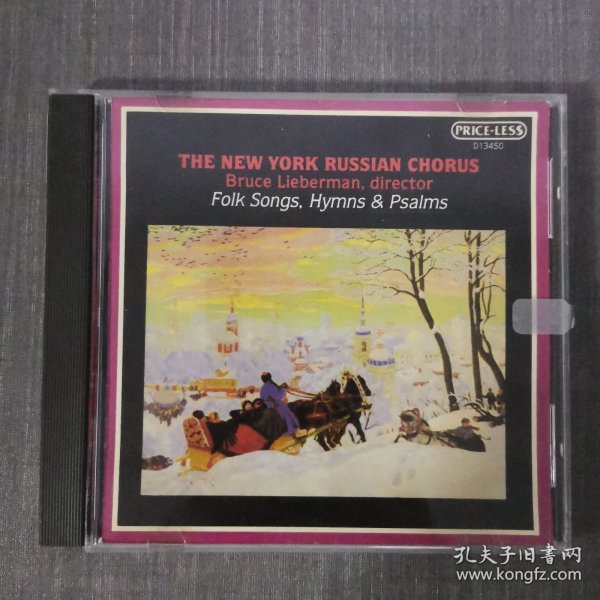 382光盘CD:THE NEW YORK RUSSIAN CHORUS 一张光盘盒装