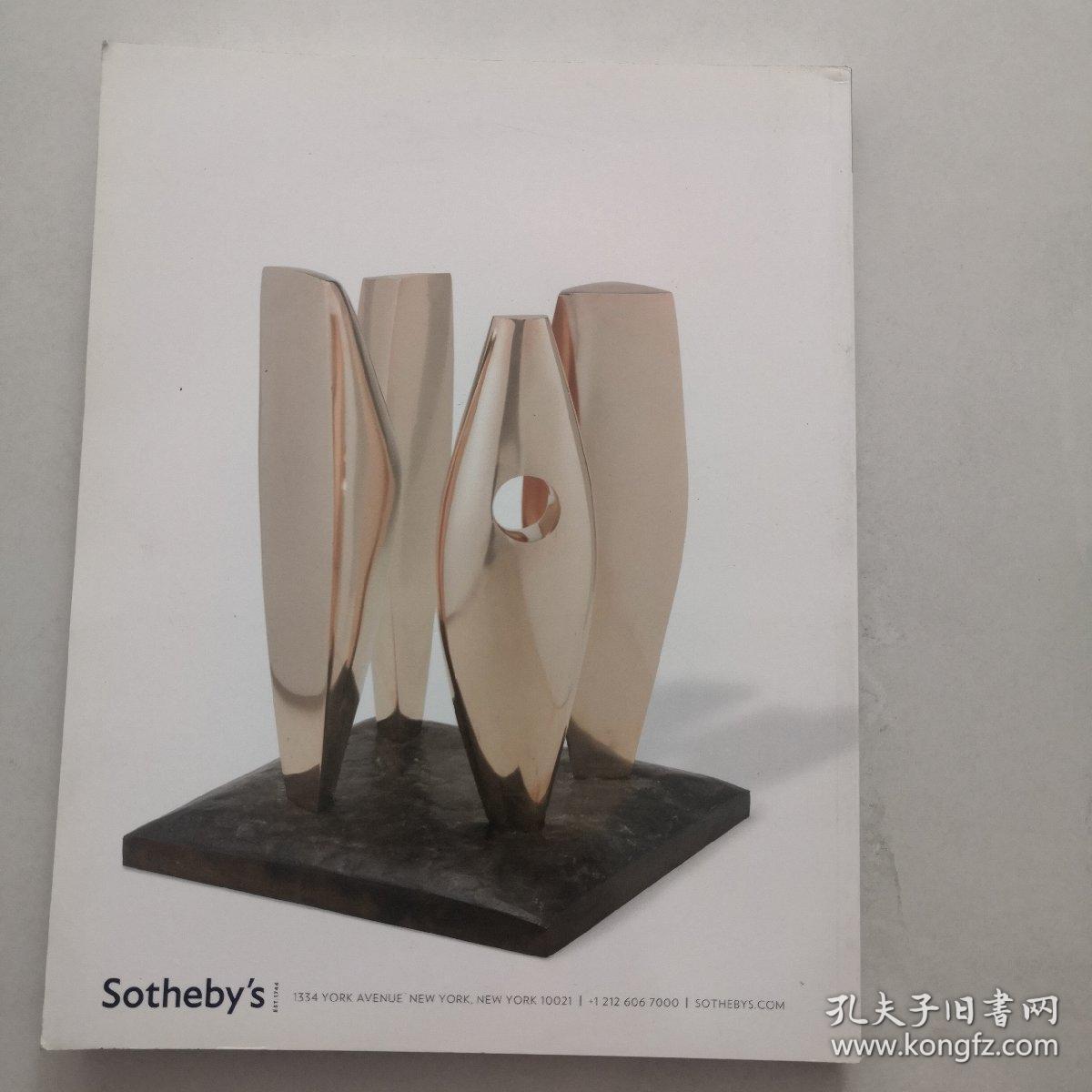 苏富比 纽约 sotheby’s IMPRESSIONIST AND MODERN ART DAY SALE 2013年5月拍卖图录      货号F3