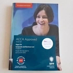 ACCA F4  CORPORATE AND BUSINESS LAW ENGLISH STUDY TEXT