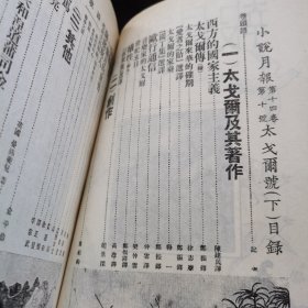 小说月报(1923第14卷10--12)