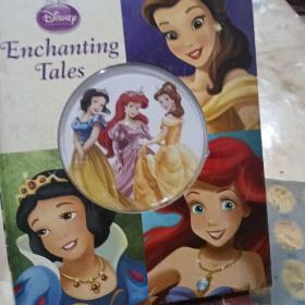 Disney Princess: Enchanting Tales 3-in-1 Read-Along (Book + CD)  迪士尼公主系列丛书