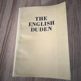 The English Duden ——A Pictorial Dictionary （《大杜登英语图解辞典》678页附录128页1960出版）