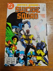 1987年英文DC原版漫画 Suicide Squad #13 自杀小队 vs 正义联盟 16开