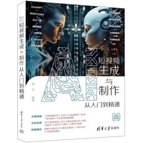 【正版书籍】AI短视频生成与制作从入门到精通
