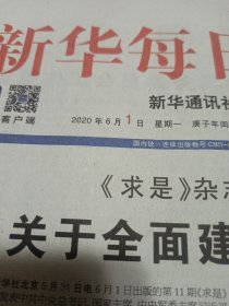新华每日电讯2020年6月1日