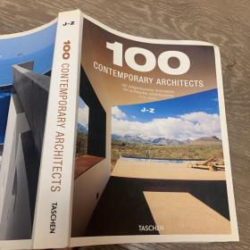 英文原版现货 100 CONTEMPORARY ARCHITECTS J-Z 100位当代建筑师J-Z