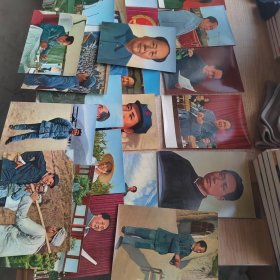 毛主席照片【33张合售】老照片