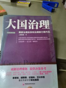 大国治理：国家治理体系和治理能力现代化