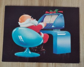 1986年：圣诞贺年卡 按图发货！严者勿拍！