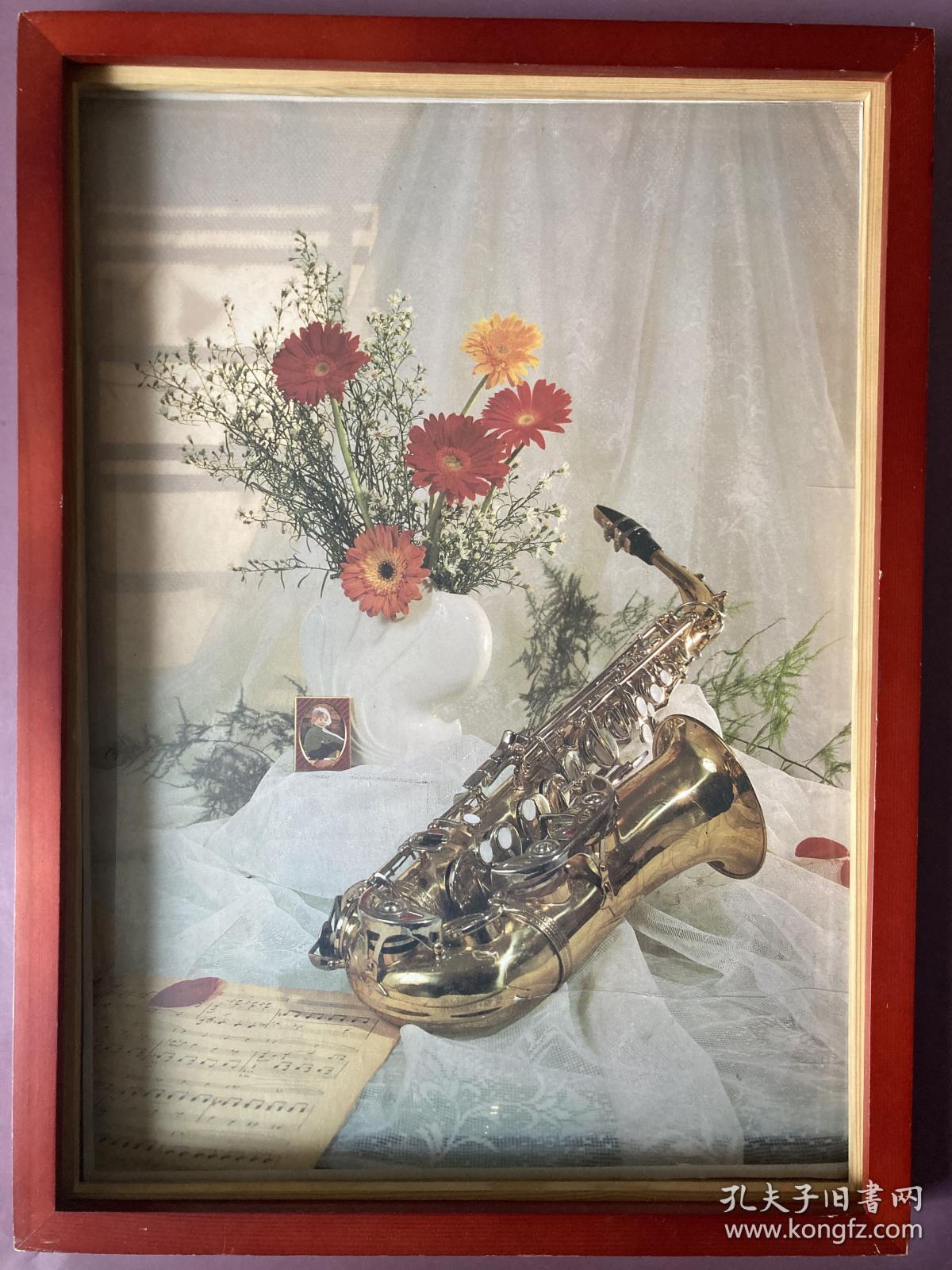 #每日一更# 1990年 花朵的乐章 怀旧年画挂历年历画 品相如图 尺寸四开 全网络销售 喜欢的朋友不要错过