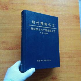 现代精细化工高新技术与产品合成工艺 16开 精装【馆藏】