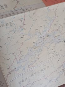 1987年沪宁杭交通地图