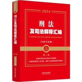 金牌汇编系列-刑法及司法解释汇编(含指导案例)(第2版)