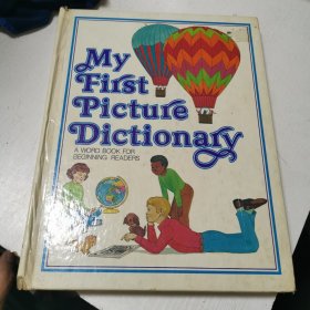 英文原版My First Picture Dictionary A WORD BOOK FOR BEGINNING READERS 我的第一本图片词典 为初学者准备的词汇书