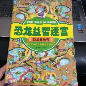 恐龙益智迷宫 恐龙集结号彩图注释6-12岁小学生恐龙百科书籍 儿童益智游戏书