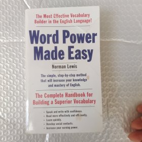 Word Power Made Easy: The Complete Handbook for Building a Superior Vocabulary 英文原版