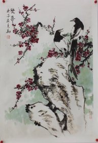 孙其峰先生入室弟子， 中美协、中书协（双协会员）全国仅一百多名，王老师四尺三开展览精品 有合影，另送画册一本
