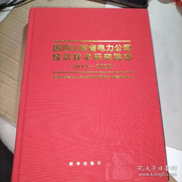 国网山东省电力公司经济技术研发院志（2012---2022）