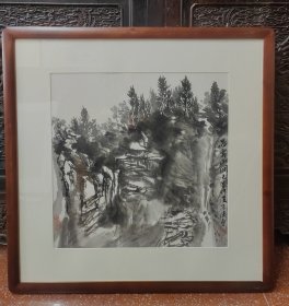 展览作品书画低价(实木框，亚克力面板，卡纸)⑧